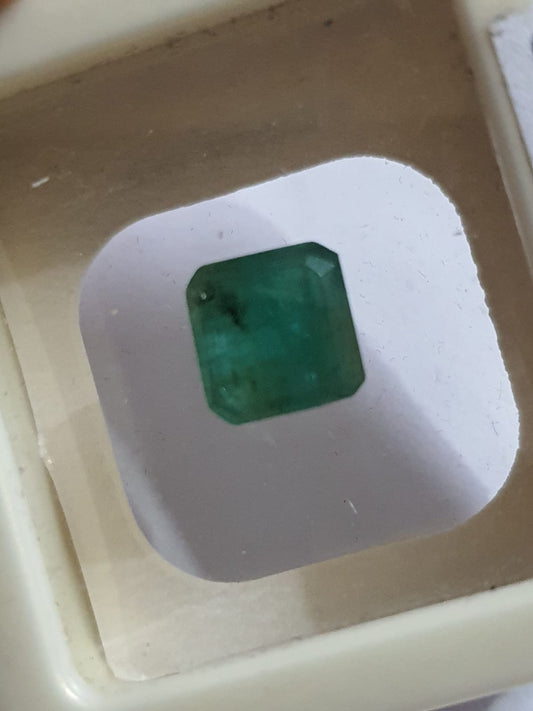 Natural Emerald - Certified 1.02 Carat Step-Cut Green Gemstone | CGL Verified